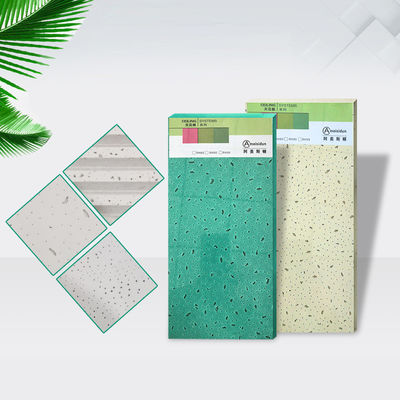 Interior Decoration Materials Mineral Wool Ceilings Sand Finish Ceiling Tiles And Grid