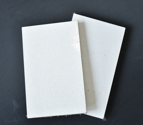 Class A Fire Rated Acoustic Glass Wool Ceiling Tiles Square Edges Fiberglass Panels