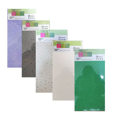 3D Model Design Mineral Fibre Acoustic Ceiling Tiles Waterproof and Decorative