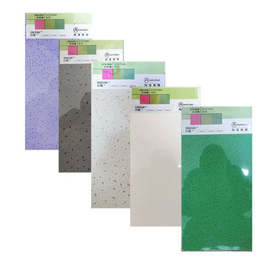 Interior Decoration Sound Proof Material Mineral Wool Acoustic Board for Ceiling