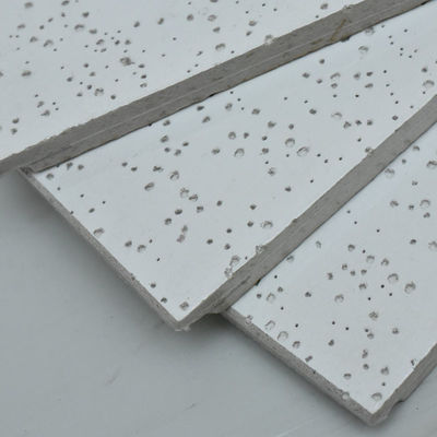 Waterproof Fiber Slab Mineral Wool Ceiling Plate For Sound Absorption