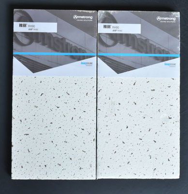 Customized Size Mineral Wool Suspended Ceiling Eco Friendly