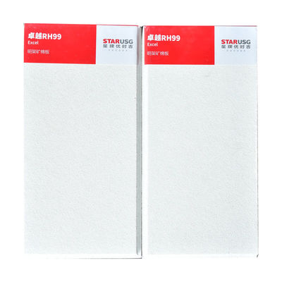 Modern Celling With USG BORAL Mineral Wood Fiber Acoustical Ceiling Tiles