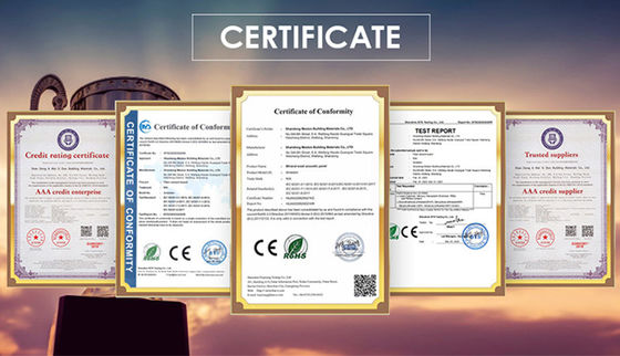 Waterproof Calcium Silicate Board with 75mm Thickness and Contemporary Design Style