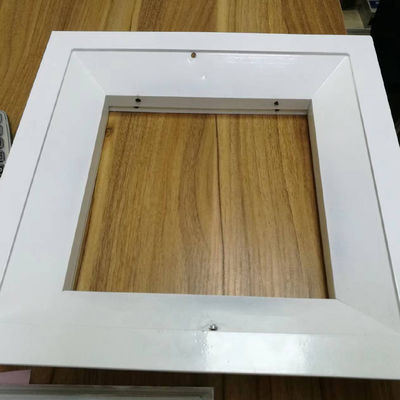 Square Artistic Ceilings Gypsum Board Aluminum Access Panel Manhole With Push Lock