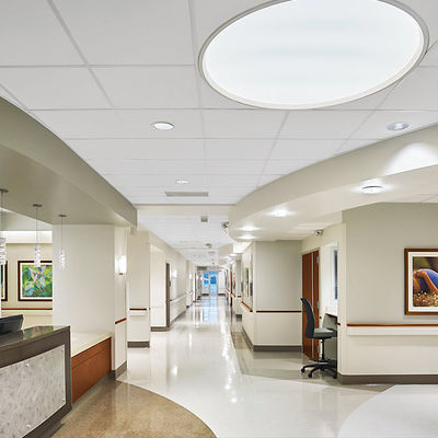 Office Sound Insulation With 60x60 Mineral Ceiling Tiles And Fiber Glass Panels