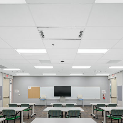 Square Mineral Fiber Ceiling Board 2 x 4 Drop Ceiling Tiles with Sound Proof Material