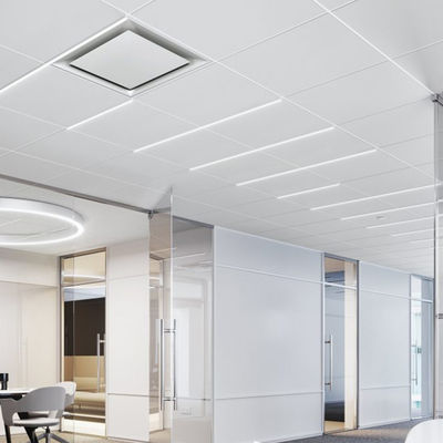 Square Mineral Fiber Ceiling Board 2 x 4 Drop Ceiling Tiles with Sound Proof Material