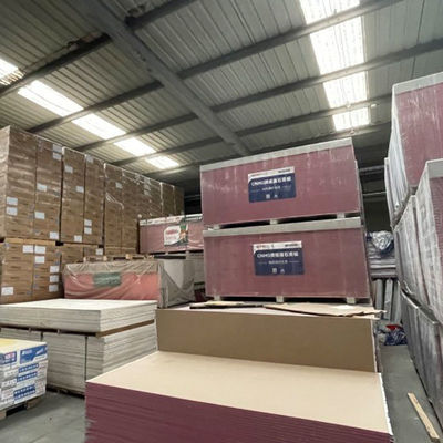 Partition Wall/Ceiling Fireproof Pure Natural Gypsum Board Eco-friendly Material
