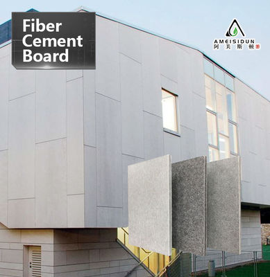 Exterior Cement Siding Fibre Cement Board With Polished Surface