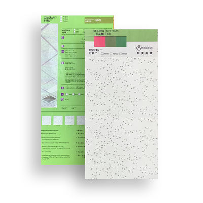 Customer Require Armstrong Good Acoustic Suspended Mineral Fiber Ceiling Board For Hanging