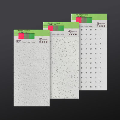 Suspended Great Wall Mineral Fiber Ceiling Tile Modern Wall Panel for Noise Reduction
