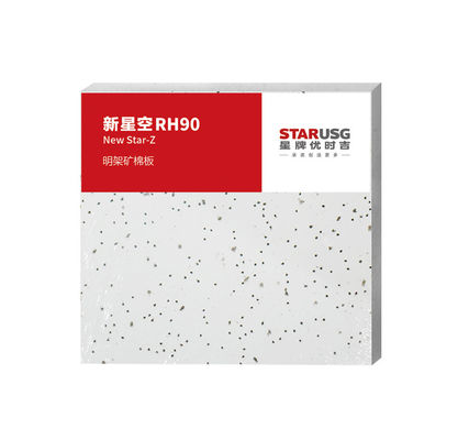 Australia Kenya Mineral Fiber Ceiling Acoustic Ceiling Panels for Sound Proof Material